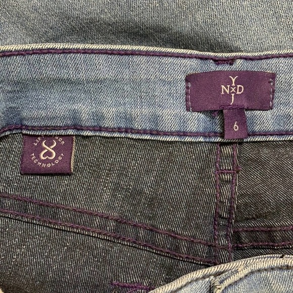 NDYJ LEGGING LIFT TUCK TECHNOLOGY SIZE 6 JEANS FIVE POCKETS ZIPPER CLOSURE - Picture 8 of 12